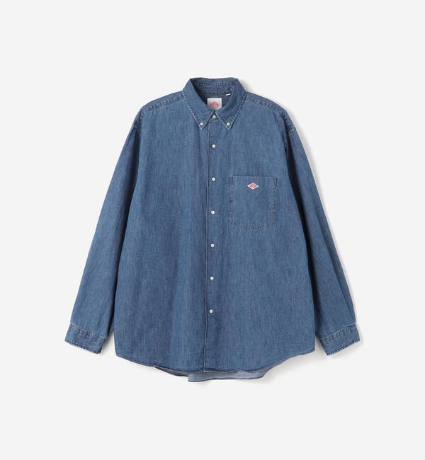 DANTON | ダンガリー ボタンダウンシャツ MEN|Bshop(ビショップ)の通販