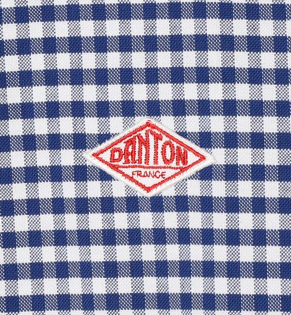 DANTON | オックスフォード 半袖丸襟プルオーバーシャツ WOMEN|Bshop