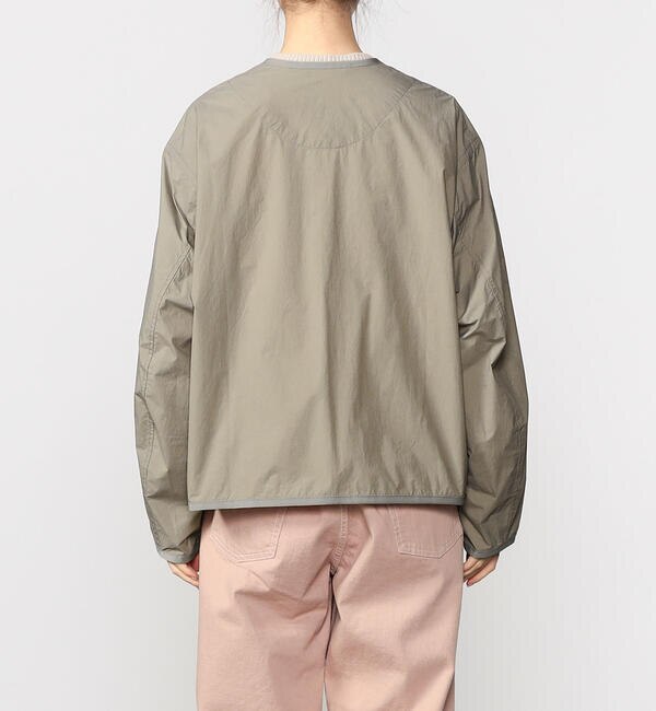 DANTON | ナイロン カラーレスジャケット WOMEN|Bshop(ビショップ)の 