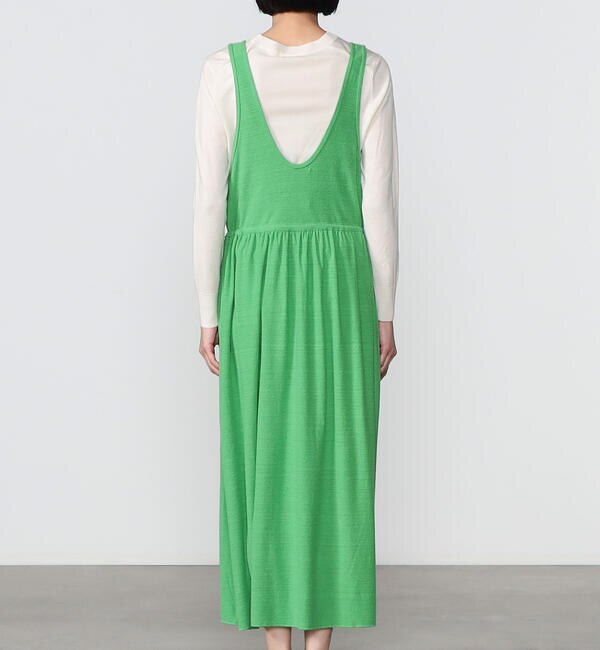 unfil | ローシルクジャージー ギャザーワンピース WOMEN|Bshop 