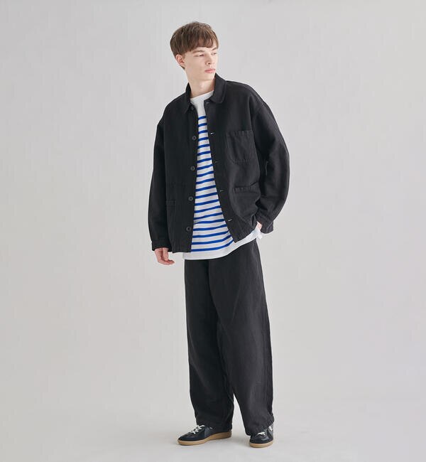 VETRA コットンリネン カバーオールジャケット MEN|Bshop(ビショップ)の通販｜アイルミネ