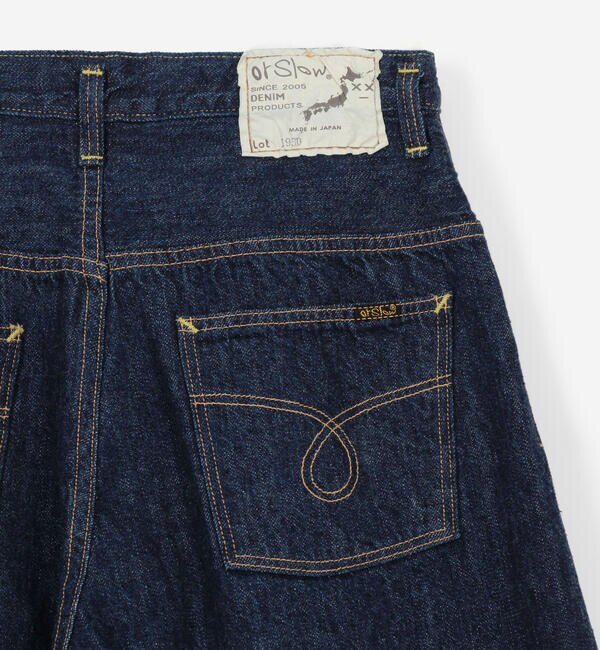 orSlow | ハイライズデニムパンツ ONE WASH WOMEN|Bshop(ビショップ)の