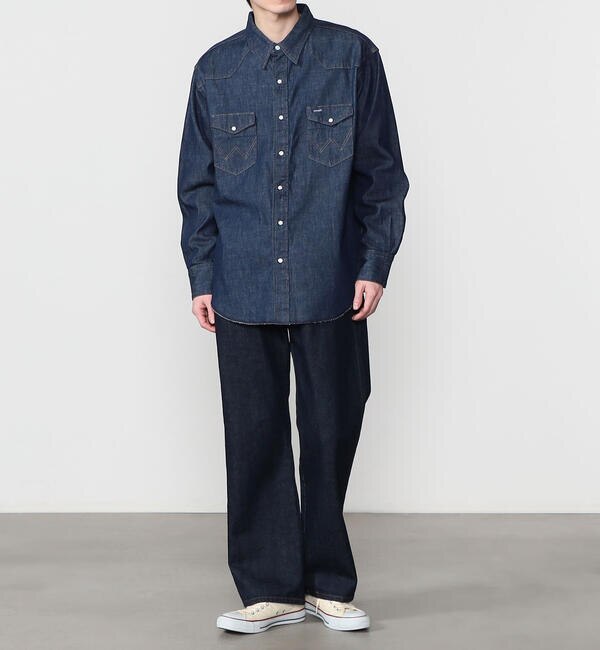 Wrangler | 〈別注〉ウェスタンデニムシャツ ワンウォッシュ MEN|Bshop 