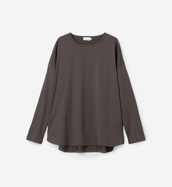 handvaerk | 60/2 ラウンドテイル長袖Tシャツ WOMEN|Bshop(ビショップ