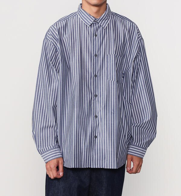 Individualized Shirts】〈別注〉バンドカラーシャツ ST MEN|Bshop