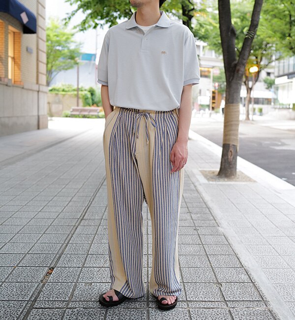 SCYE BASICS | 〈別注〉ポリエステル鹿の子ポロシャツ MEN|Bshop