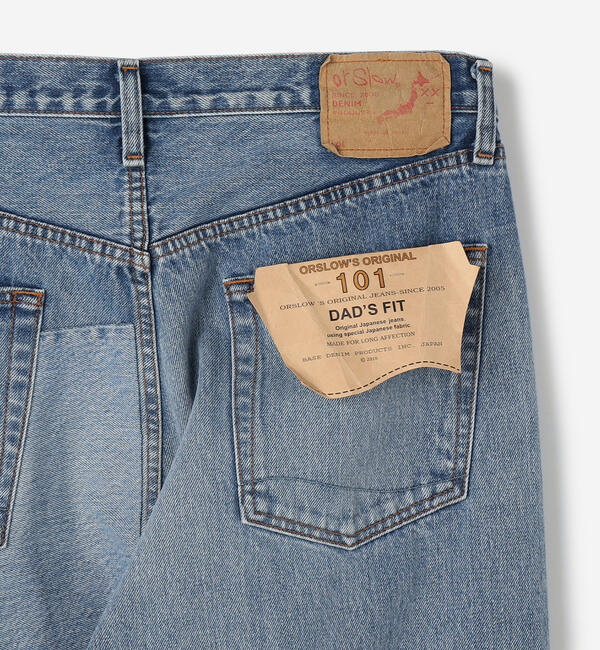 orSlow | 〈別注〉 REMAKE 101 DAD'S FIT DENIM PANTS MEN|Bshop