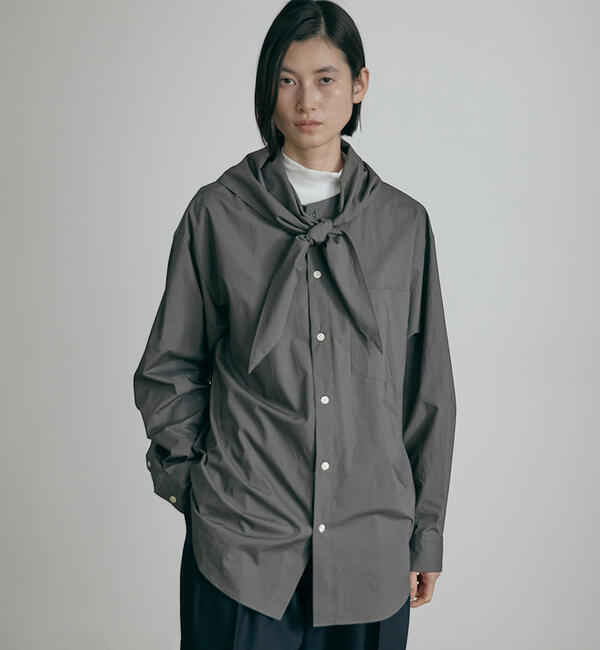 nicholson & nicholson | コットン ボウタイブラウス WOMEN|Bshop