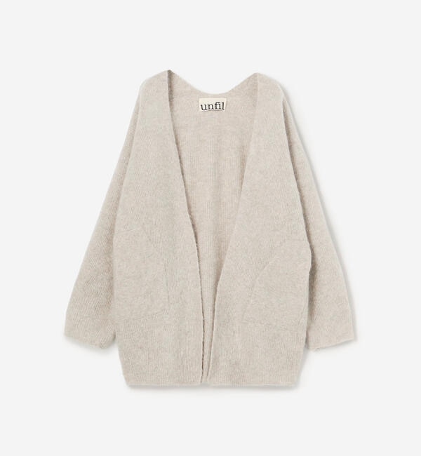 unfil | スーパーキッドモヘア ミドルカーディガン WOMEN|Bshop