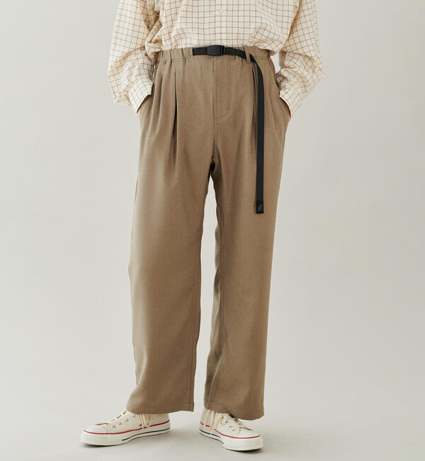 mando】〈別注〉サルエルテーパードパンツ BEIGE MEN|Bshop(ビショップ