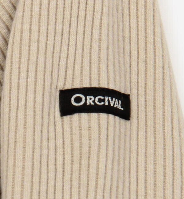 ORCIVAL | モックネック リブ長袖プルオーバー WOMEN|Bshop(ビショップ