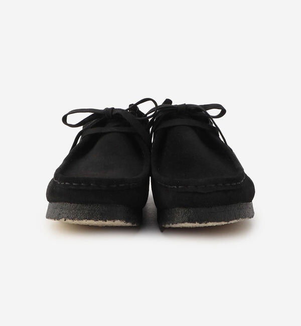 Clarks wallabees hot sale black suede