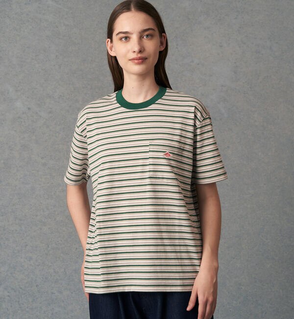 DANTON | ポケットTシャツ STRIPE WOMEN|Bshop(ビショップ)の通販 ...