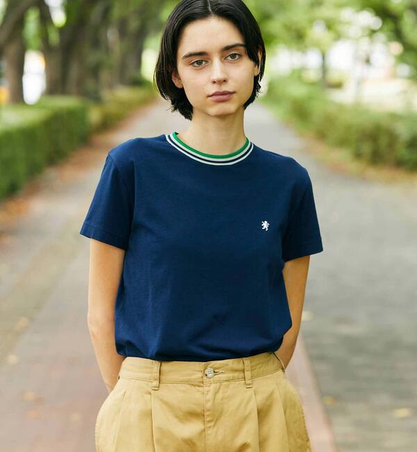 SCYE BASICS | 〈別注〉鹿の子ヘンリーネックTシャツ WOMEN|Bshop