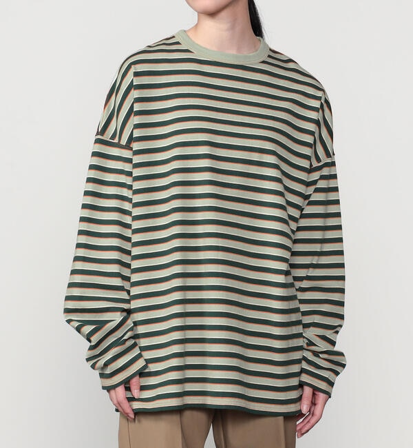 THE SHINZONE | MULTI BORDER LONG TEE WOMEN|Bshop(ビショップ)の通販 