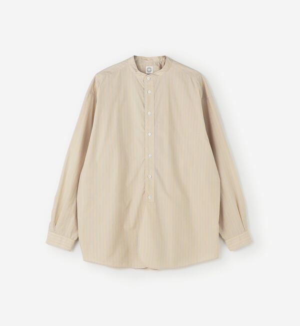 Individualized Shirts】〈別注〉バンドカラーシャツ ST MEN|Bshop(ビショップ)の通販｜アイルミネ