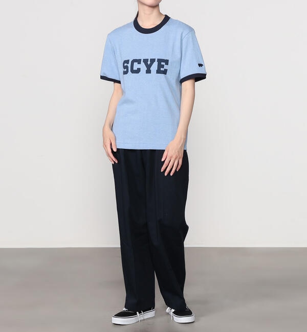 SCYE BASICS |〈別注〉ロゴプリントTシャツ WOMEN