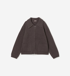 RYE TENDER | 〈別注〉フルジップ ニットブルゾン WOMEN