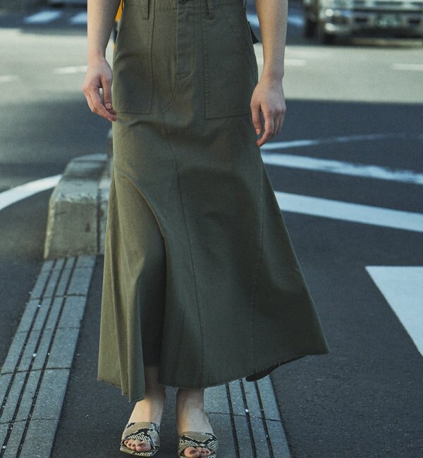 8049円 日本最級 完売 Whim Gazette サテンマーメイドスカート
