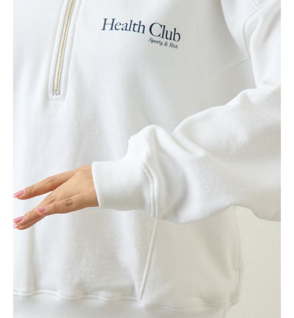 Sporty&Rich】HEALTH CLUB ジップ|Whim Gazette(ウィム ガゼット)の