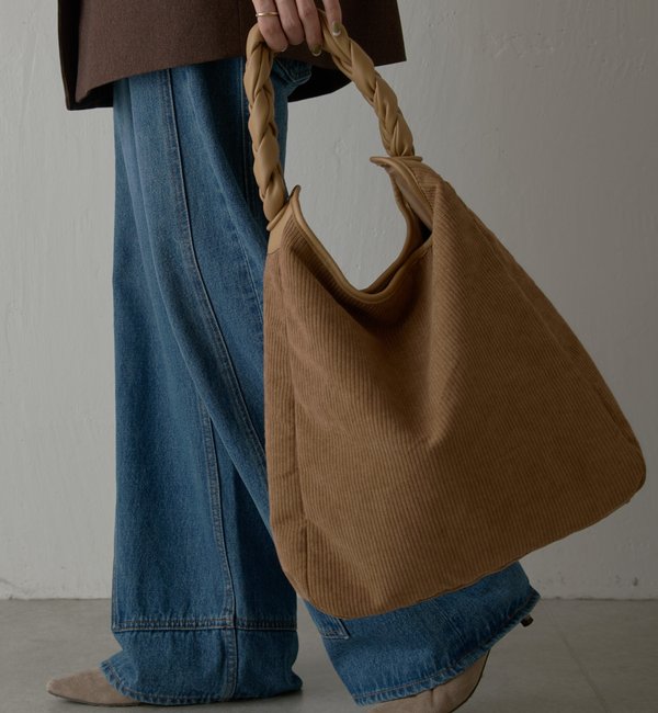 PAPILLONNER/パピヨネ】【WEB限定】Seau campus bag|COLLAGE
