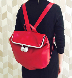 【イアパピヨネ/ear PAPILLONNER】 【Kawa-Kawa （カワカワ）】 Kuchigane リュック 641 [送料無料]