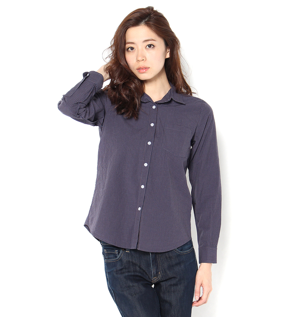 Steven alan リバースムースシャツ