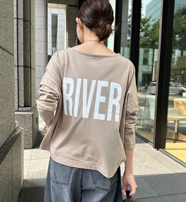 RIVERロゴTEE|DouDou(ドゥドゥ)の通販｜アイルミネ