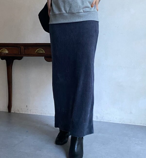 コーデュロイジャージータイトスカート|DouDou(ドゥドゥ)の通販