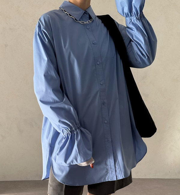 袖フレアシャツ|DouDou(ドゥドゥ)の通販｜アイルミネ