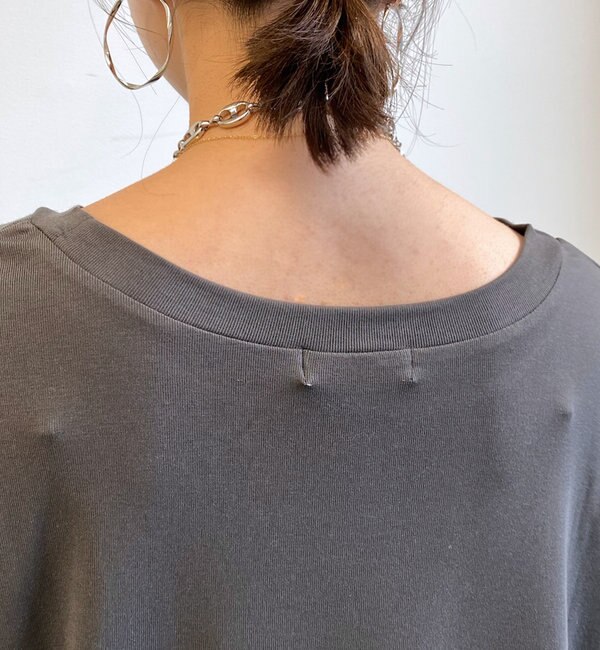 袖/裾切替シアーTEE|DouDou(ドゥドゥ)の通販｜アイルミネ