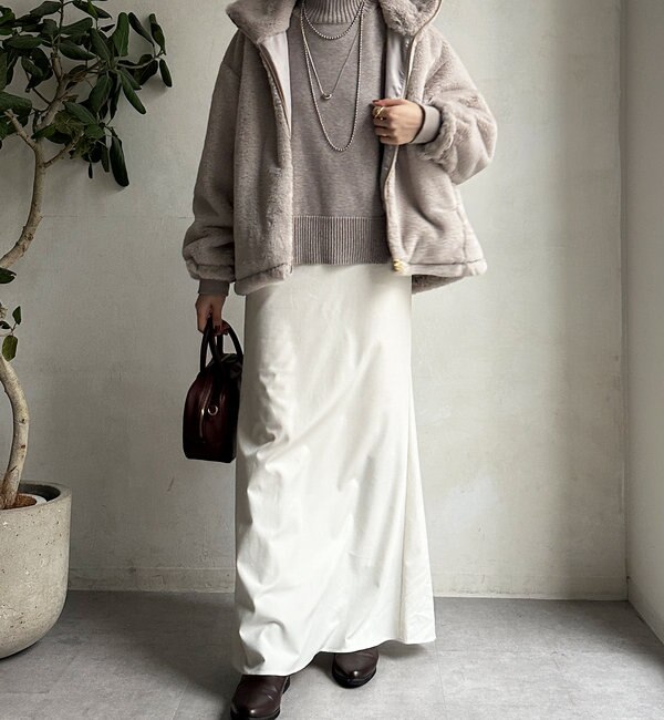 DouDou（ドゥドゥ）の「フェイクファーブルゾン（その他アウター）」 - WEAR