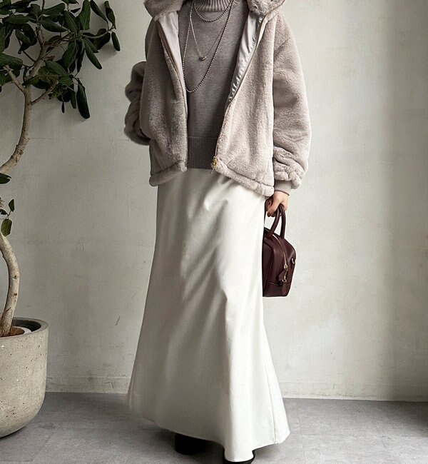 DouDou（ドゥドゥ）の「フェイクファーブルゾン（その他アウター）」 - WEAR