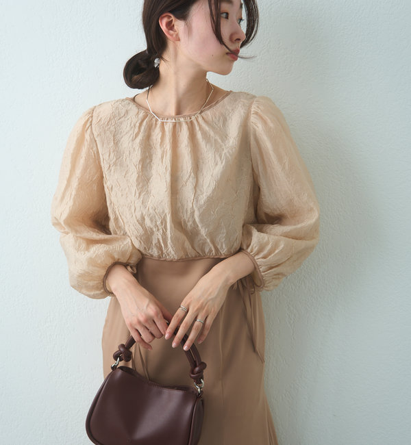 【結婚式/オケージョンドレス】2piece layered dress