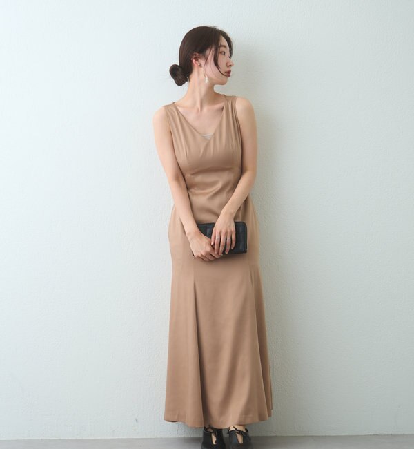 【結婚式/オケージョンドレス】2piece layered dress