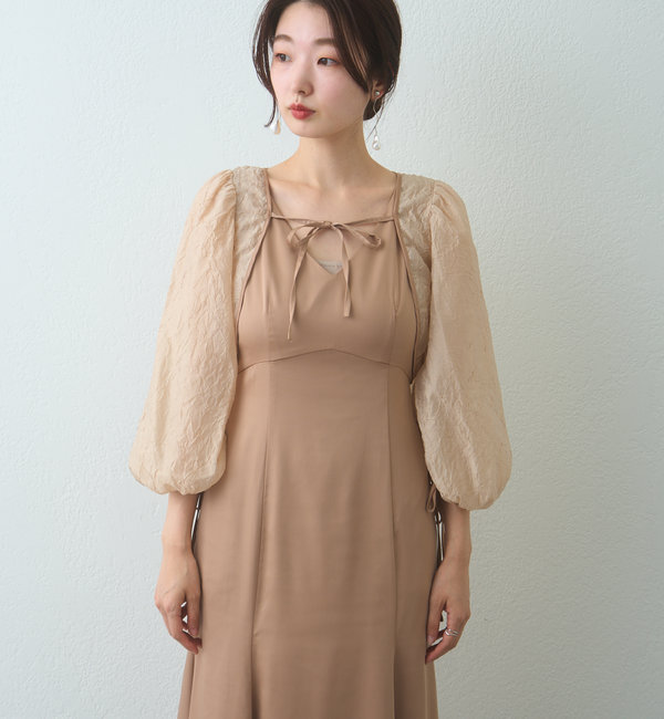 結婚式/オケージョンドレス】2piece layered dress|Kastane(カスタネ ...