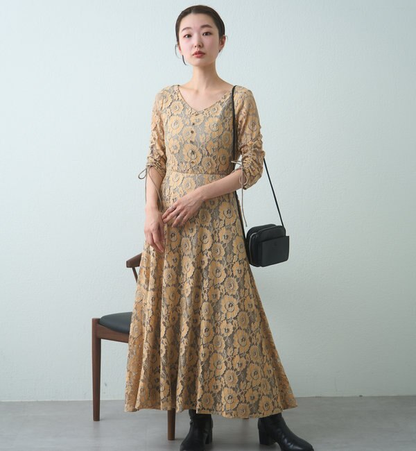 大人気新品 dress bicolor Uneven カスタネ 結婚式 オケージョンドレス