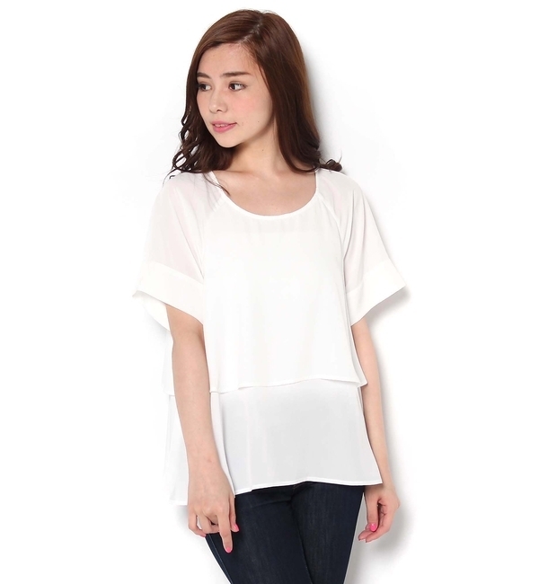 レイヤードTシャツBL
