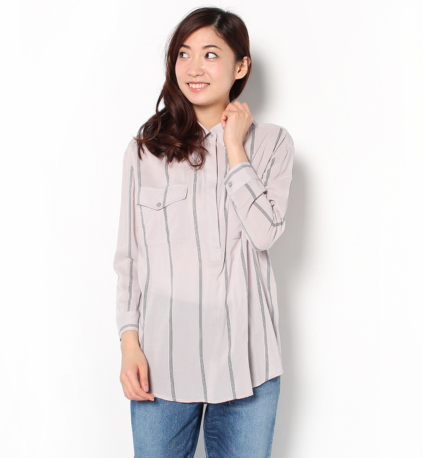 ストライプpk付BL