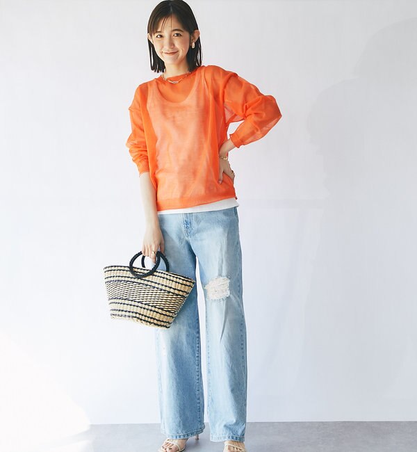 【MONN.:.(モン)】rag DENIM