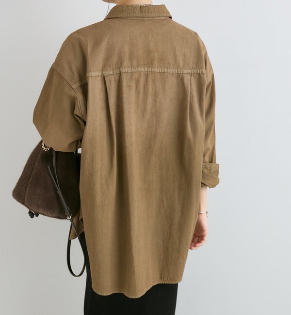 MONN.:.(モン)】ビッグデニムシャツ|RIVE DROITE(リヴドロワ)の通販 MONN.:.(モン)】ビッグデニムシャツ|RIVE DROITE(リヴドロワ)の通販