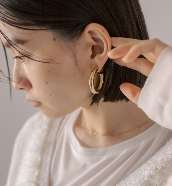 【Laura Lombardi】Mini Curve Earrings