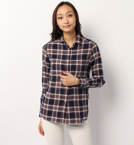 チェックシャツ