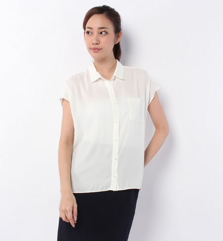 とろみブラウス