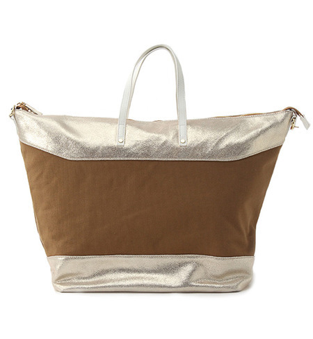 箔キャンバスボストン