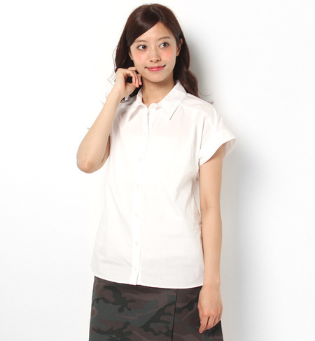 半袖ボックスシャツ