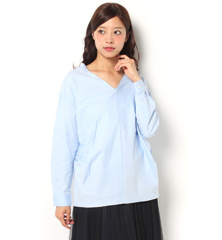 バイヤスシャツプルオーバー