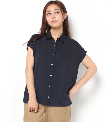 とろみブラウス