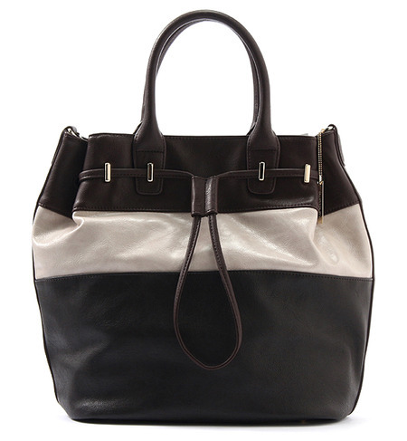 【ガリャルダガランテ/GALLARDAGALANTE】 バイカラー巾着トート [送料無料]