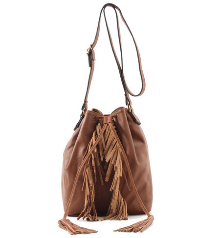 【ガリャルダガランテ/GALLARDAGALANTE】 フリンジドローストリングバッグ [送料無料]